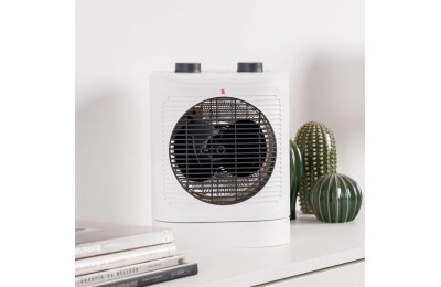 CALEFACTOR TAURUS VERTICAL BLANCO 2400W. OSCILLATING