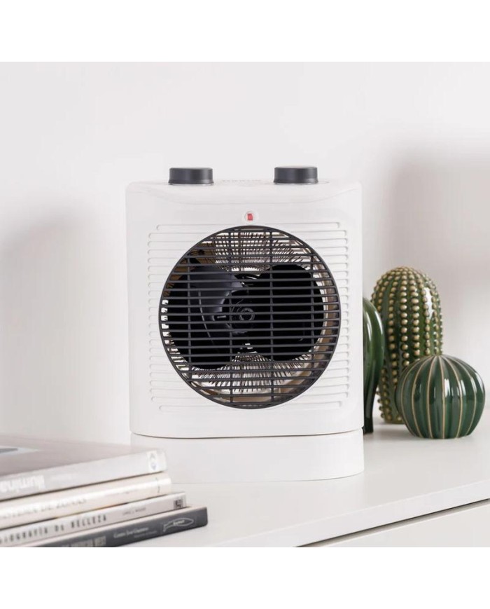 CALEFACTOR TAURUS VERTICAL BLANCO 2400W. OSCILLATING