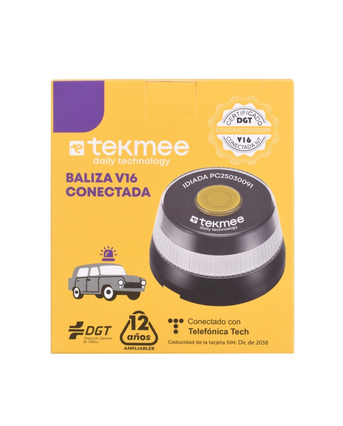 BALIZA SEÑALIZACION DE EMERGENCIA V16
