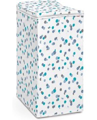FUNDA LAVADORA CARGA SUPERIOR RAYEN 84X45X65 CMS.     ESTAMPADO CONFETI