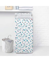 FUNDA LAVADORA CARGA SUPERIOR RAYEN 84X45X65 CMS.     ESTAMPADO CONFETI