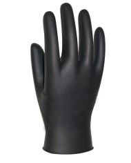 GUANTES NITRILO SANTEX TALLA M NEGRO C/100UNID.