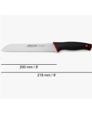 CUCHILLO ARCOS MOD.DUO PANERO PERLADO 147722 200MM.   147722