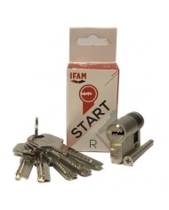 CILINDRO IFAM START-R NIQUEL 60MM. 30X30 LEVA CORTA LL/IG KA01