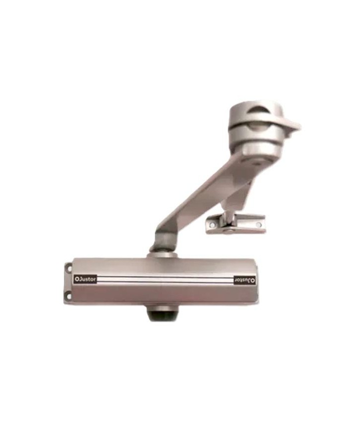 CIERRAPUERTA  JUSTOR  CH 4-5 PR PLATA (HOJA 125CM-100 KG)  1432.01