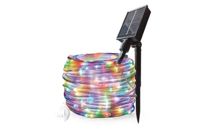 GUIRNALDA LED SOLAR 5MTS. 8 FUNCIONES COLOR GSC