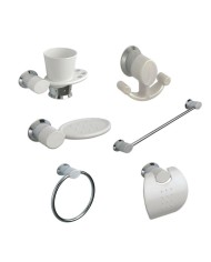 CONJUNTO BAÑO TOYMA MOD. NATURE BLANCO 40729CF