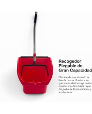 RECOGEDOR BASURA INDUSTRIAL GIGANTE 80X34X38CMS. PAMEX