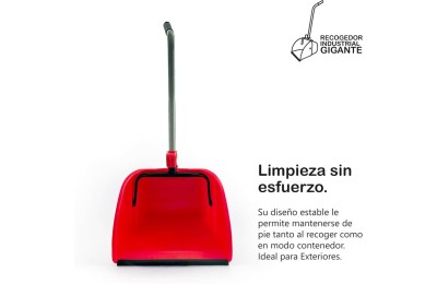 RECOGEDOR BASURA PAMEX INDUSTRIAL GIGANTE 80X34X38CMS.