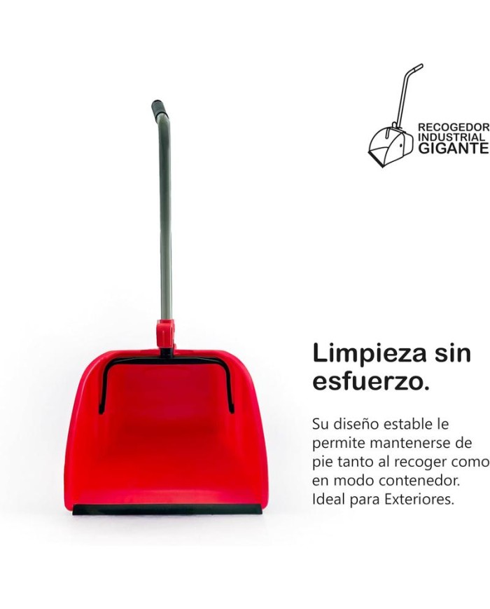 RECOGEDOR BASURA INDUSTRIAL GIGANTE 80X34X38CMS. PAMEX