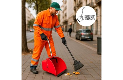 RECOGEDOR BASURA PAMEX INDUSTRIAL GIGANTE 80X34X38CMS.