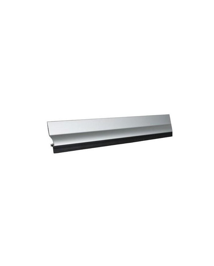 BURLETE RUFETE ADHESIVO ALUMINIO PLATA 38X100CM.