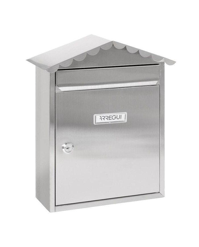 BUZON EXTERIOR ARREGUI VISIT ACERO INOXIDABLE 228X22MM.