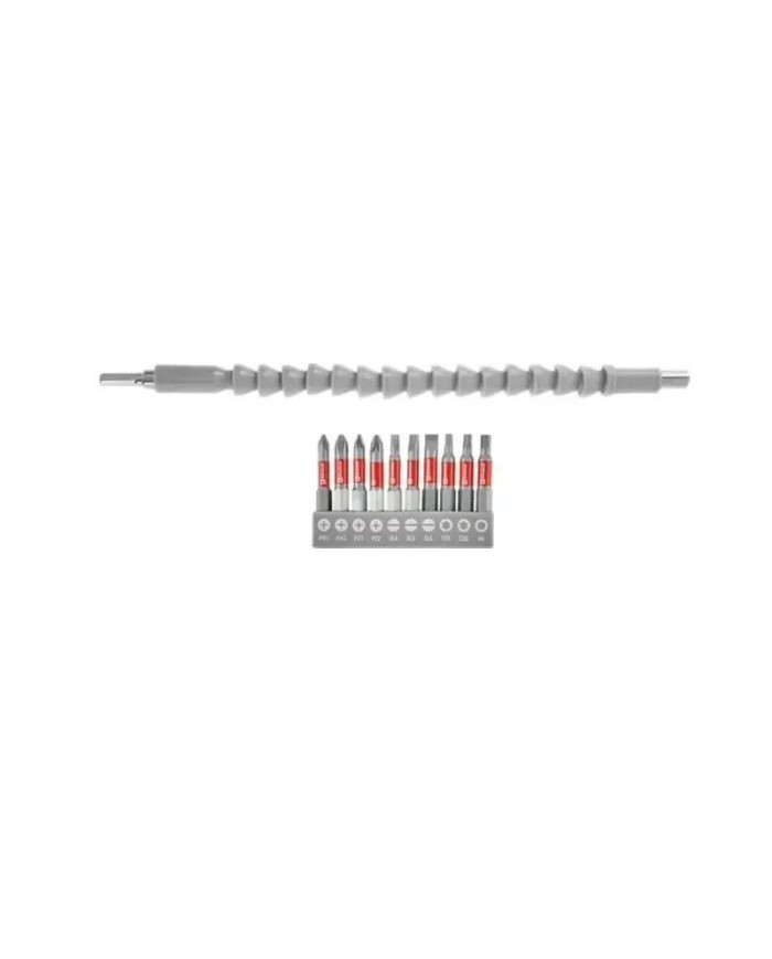JUEGO PUNTAS ATORNILLAR 11PZAS. EINHELL EJE FLEXIBLE  49133115