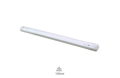 PANTALLA ESTANCA GSC 2 TUBO LED T8 120CM