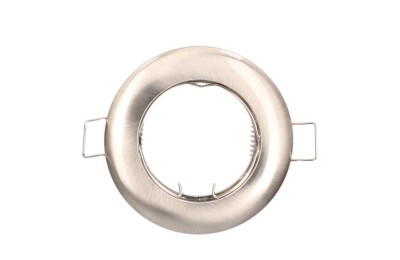 ARO FIJO REDONDO GSC EMPOTRABLE 8CMS. NIQUEL SATINADO