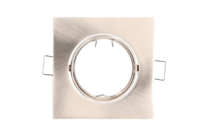 ARO BASCULANTE CUADRADO GSC EMPOTRABLE 7,4CMS. CHANDUR NIQUEL SATINADO