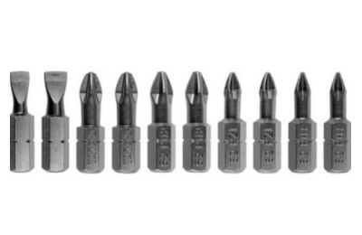 JUEGO PUNTAS ATORNILLAR 10UDS. YATO 25MM.