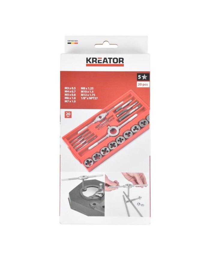 TERRAJAS FONTANERO KREATOR (JUEGO 20PZAS.) KRTH01001
