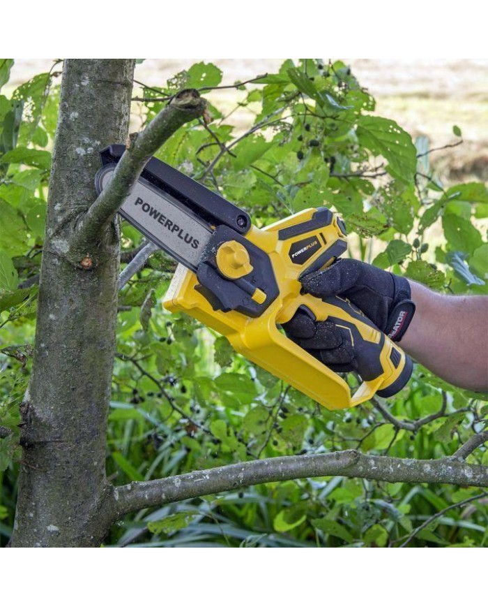 MOTOSIERRA 12V. 122MM. 2 BATERIAS 2,0AH POWERPLUS