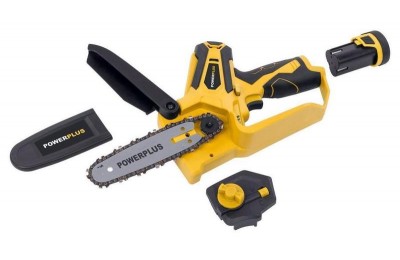 MOTOSIERRA 12V. 122MM. 2 BATERIAS 2,0AH POWERPLUS