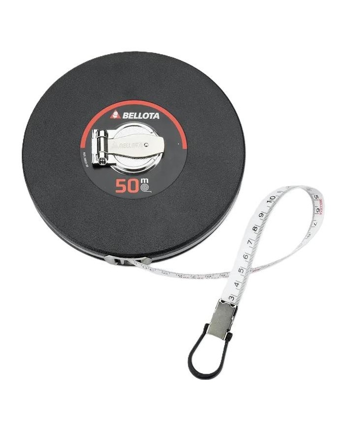 CINTA METRICA BELLOTA FIBRA DE VIDRIO 50MTS.