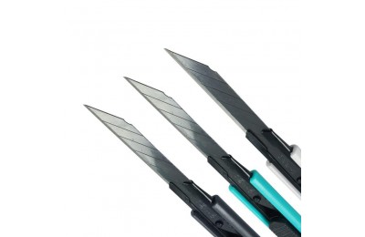 CUTTER FSK  9 MM. PLASTICO COLORES  FSKTWP209