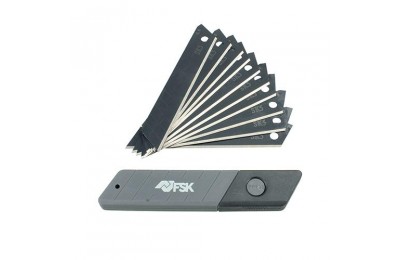 CUCHILLA-CUTTER FSK 18 MM. (10 PIEZAS) FSKTWR218