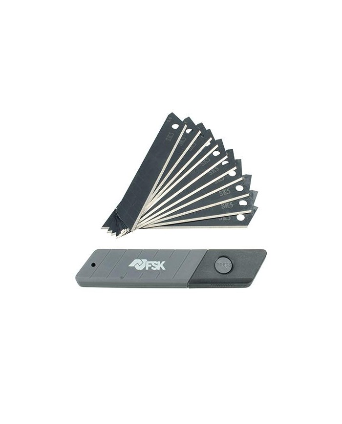 CUCHILLA-CUTTER FSK 18 MM. (10 PIEZAS) FSKTWR218