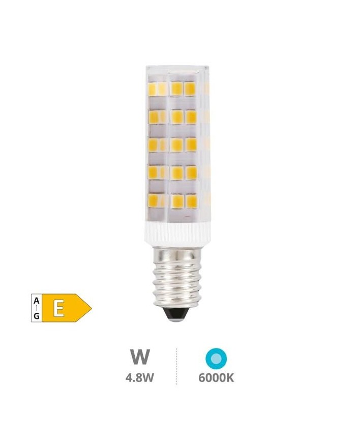 BOMBILLA LED TUBULAR GSC 4,8W E14 6000K 200645016