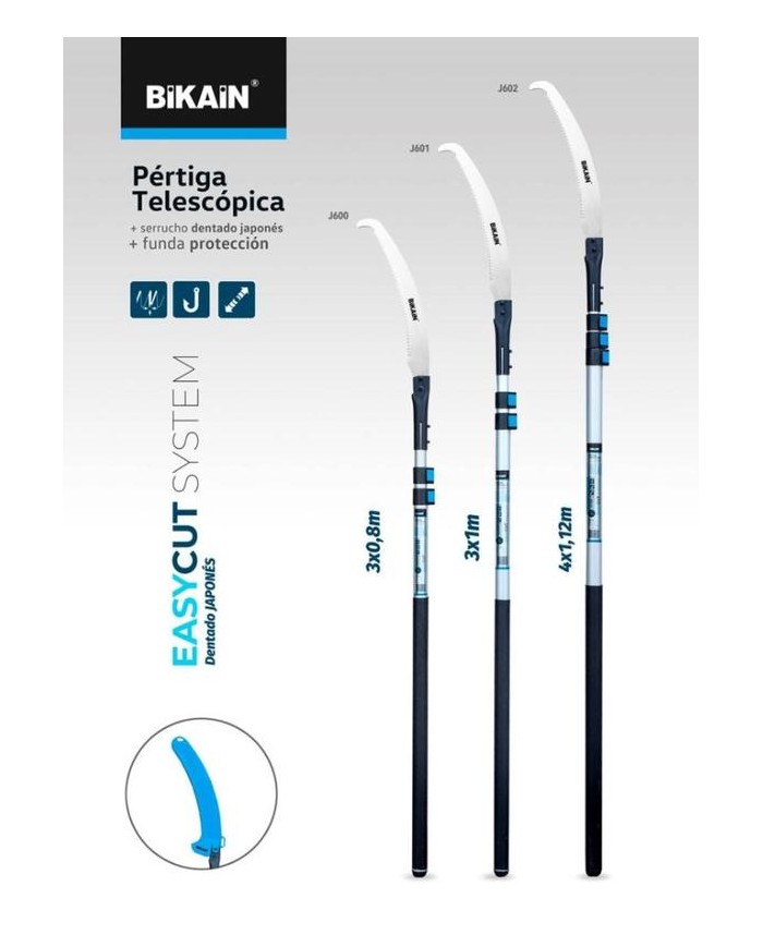 SERRUCHO PODA TELESCOPICO 1'9-3'7MTS. BIKAIN