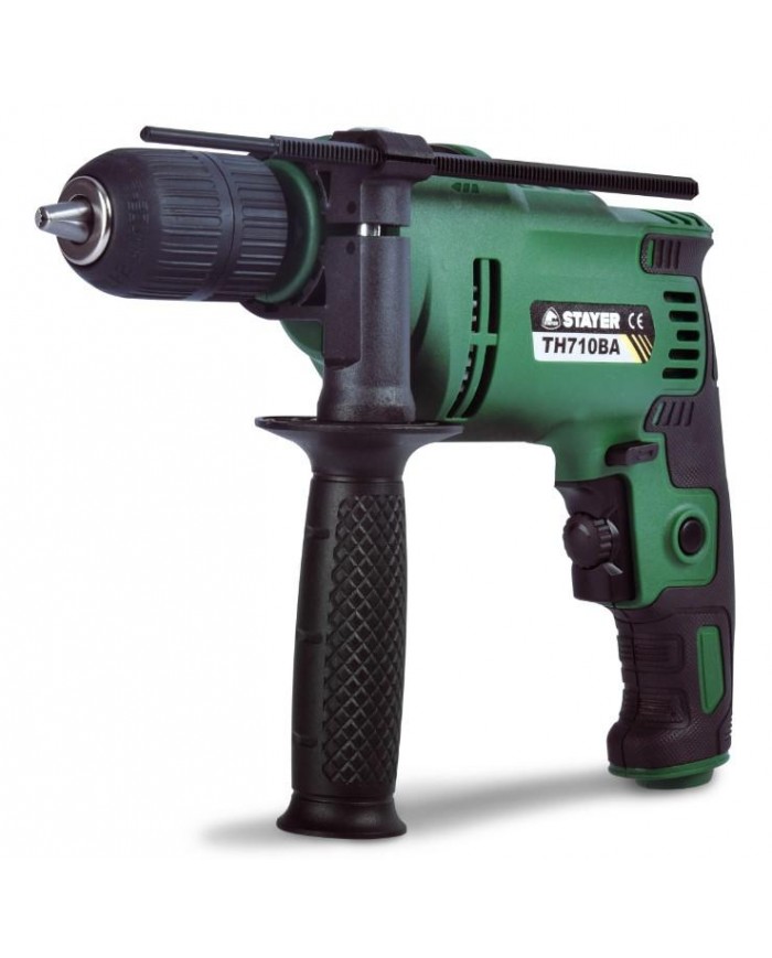 TALADRO PERCUTOR STAYER 750W. CON MALETIN TH710BAK 0001.002690