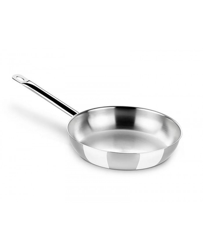SARTEN ACERO INOXIDABLE BRA PROFESIONAL 24CMS.
