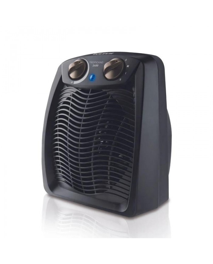 CALEFACTOR TAURUS TROPICANO NEGRO 2400W.