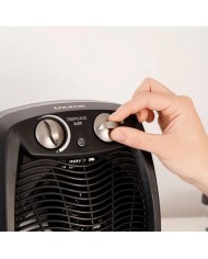 CALEFACTOR TAURUS TROPICANO NEGRO 2400W.