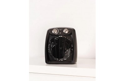 CALEFACTOR TAURUS TROPICANO NEGRO 2400W.