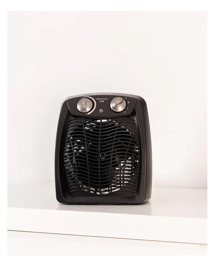 CALEFACTOR TAURUS TROPICANO NEGRO 2400W.