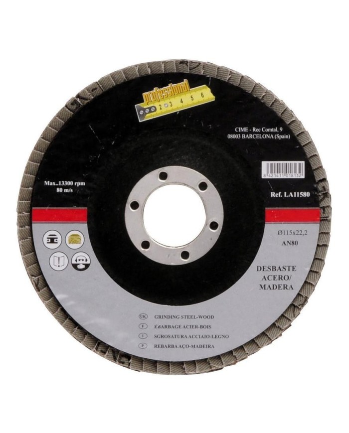 DISCO LAMINAS METAL MEDID LA-115-AN60 115MM
