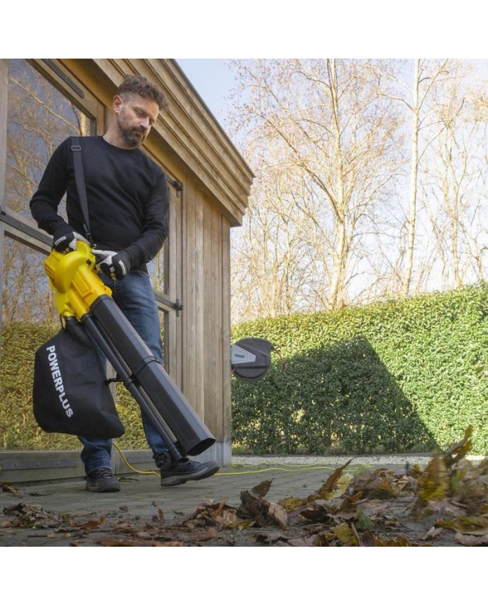 ASPIRADOR SOPLADOR DE HOJAS POWEPLUS 3300W. POWEG4030