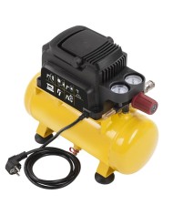 COMPRESOR 1100W. POWERPLUS 6L. SIN ACEITE POWX17215