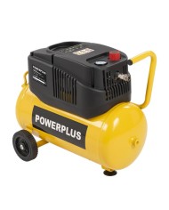 COMPRESOR 1100W. 24L. POWERPLUS SIN ACEITE POWX17250
