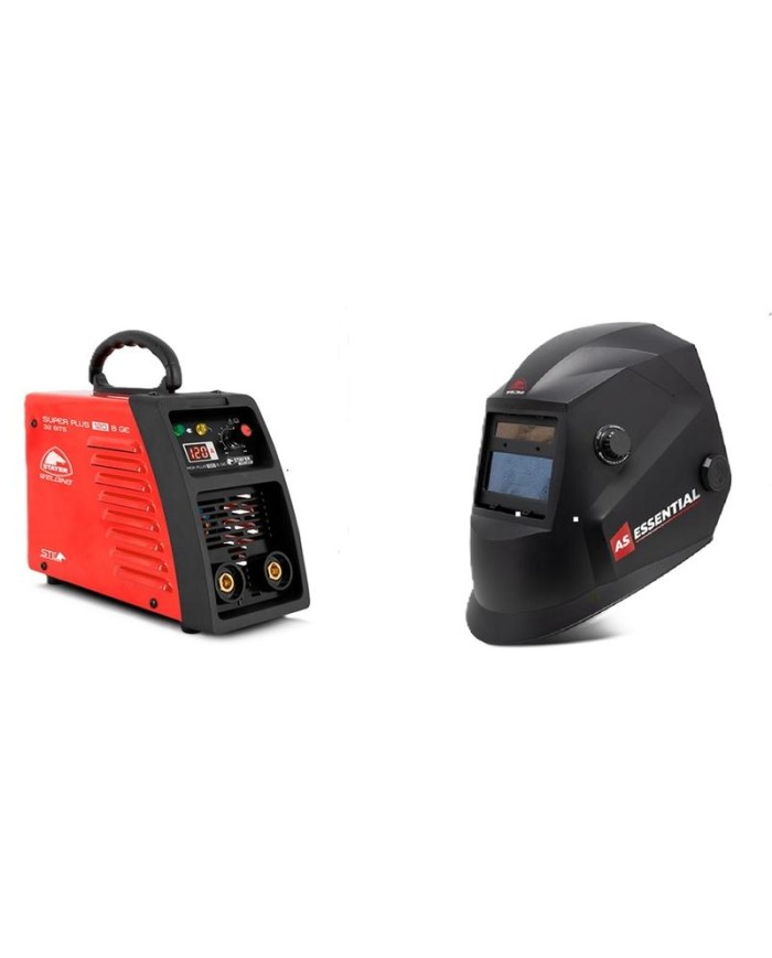 SOLDADOR INVERTER STAYER SUPER PLUS 120 B GE K + PANTALLA AS-ESSENTIAL