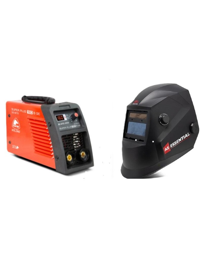 SOLDADOR INVERTER STAYER SUPER PLUS 160 B GE K + PANTALLA AS-ESSENTIAL