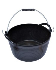 CAPAZO PLASTICO PROFER 12LTS. NEGRO