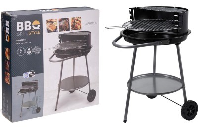 BARBACOA BBQ REDONDA ABIERTA 51X82CMS.