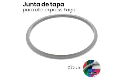 JUNTA SILICONA OLLA RAPIDA FAGOR 25CMS.