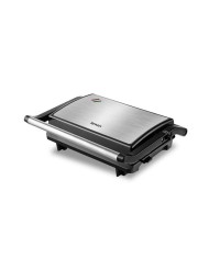 PLANCHA GRILL SANDWICHERA SOGO INOXIDABLE