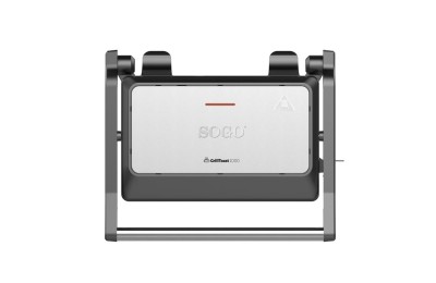 PLANCHA GRILL SANDWICHERA SOGO INOXIDABLE