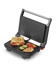 PLANCHA GRILL SANDWICHERA SOGO INOXIDABLE