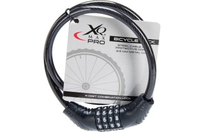CABLE CANDADO ANTIROBO XQMAX 65CMS. COMBINACION C22960010